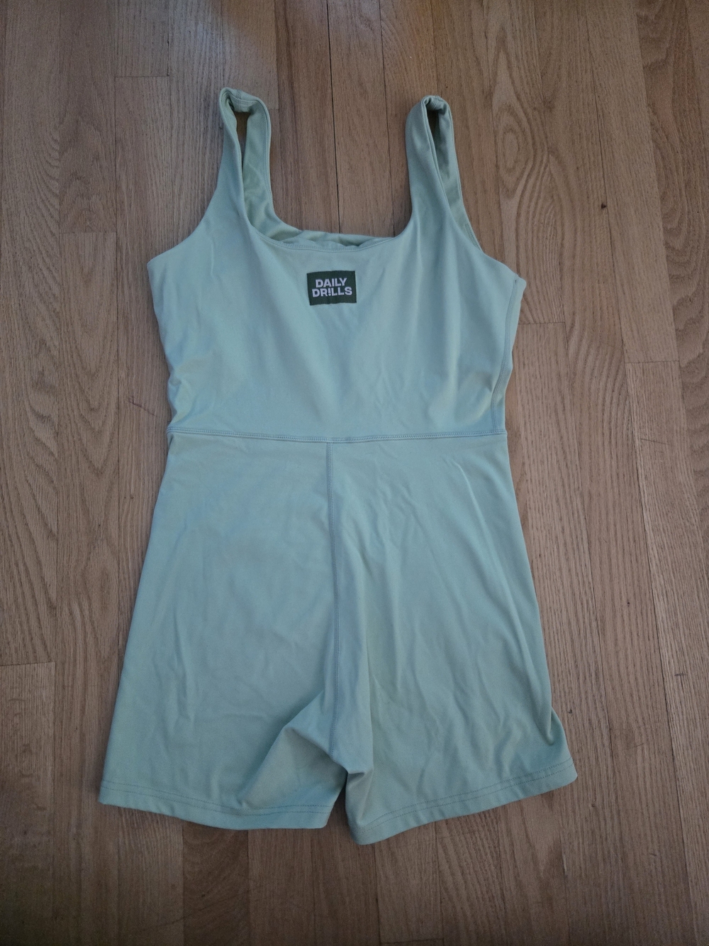 Daily Drills Light Mint Athletic Romper